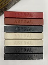 Cera bastão astral para esfregar latão cores foscas preto branco vermelho F Ball &Co, usado comprar usado  Enviando para Brazil