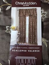 Embroidery tailored valance for sale  Bidwell