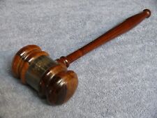 Vintage hardwood gavel for sale  Shipping to Ireland