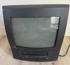 Usado, GE General Electric 13” 13TVR62 TV VCR VHS CRT Combo Sem Funcionamento SEM CONTROLE REMOTO comprar usado  Enviando para Brazil