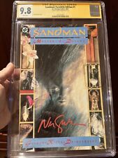 Sandman: Fac-símile Ed. #1 CGC 9.8 SS 🔥Assinado Neil Gaiman 🔥 1º Morpheus L@@K! comprar usado  Enviando para Brazil
