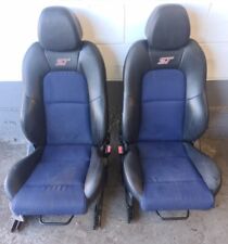 Ford Fiesta St150 Zetec S Half Leather Blue Seats Transit Connect Mk6 2002-2008., used for sale  CHESTERFIELD