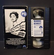 Mommie Dearest (1981) (EX-RENTAL VHS) Paramount #1263 (1991) Faye Dunaway na sprzedaż  Wysyłka do Poland