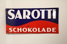 Sarotti schokolade emailschild gebraucht kaufen  Schwäbisch Hall