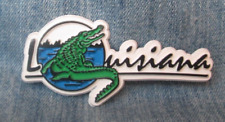 Ímã de borracha Alligator Louisiana lembrança geladeira EBS24 comprar usado  Enviando para Brazil