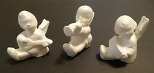 ceramic set 3 cherubs for sale  Holden