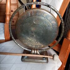 Antique brass dinner for sale  Shipping to Ireland