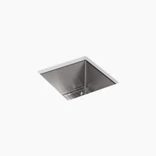 Kohler K-5287-NA Strive 15" Single Basin Undermount 16-Gauge Stainless Steel for sale  Shipping to South Africa