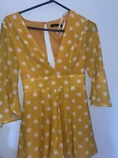 Papaya yellow polka for sale  Altamonte Springs