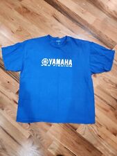 Yamaha Men's Pro Fishing Blue Short Sleeve T-Shirt 2XL, used for sale  Shipping to South Africa