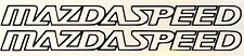 Mazdaspeed decal vinyl for sale  Shipping to Ireland