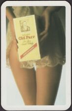 Cartas de baralho 1 carta única * OLD PARR * Uísque escocês publicidade LINGERIE MENINA comprar usado  Enviando para Brazil