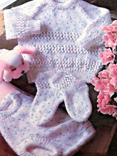 Knitting pattern baby for sale  BRIGHTON