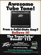Amplificador de guitarra Peavey TransTube Bandit 112 do ano 1996 anúncio impressão comprar usado  Enviando para Brazil