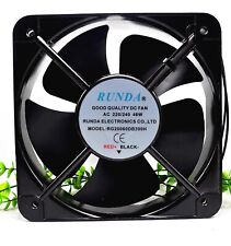 Ventilador de refrigeração RUNDA RD20060DB200H AC220V/240V 46W 20CM grande fluxo de ar metal comprar usado  Enviando para Brazil