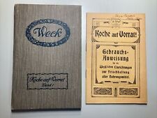 1911 weck koche gebraucht kaufen  Kreuztal