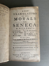 Morals seneca 1745 for sale  LONDON