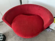 Sofa red rotating for sale  ESHER