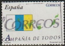 España 2010 Edifil 4527 Sello º Banderas y Mapas Autonomia Canarias Michel 4472, usado comprar usado  Enviando para Brazil