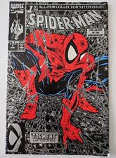 Spider-Man #1 Tormento Negro y Plata (1990 Marvel Comic) Todd McFarlane segunda mano  Embacar hacia Argentina