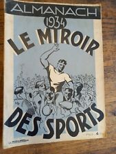 Almanach miroir sports d'occasion  Montargis