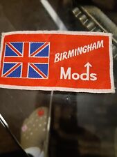 Vintage mods patch for sale  WALSALL
