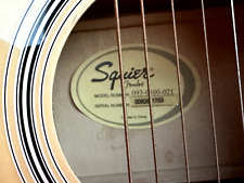 Squire by Fender  093-0300-021 Acoustic Guitar with a Case for sale  Shipping to South Africa