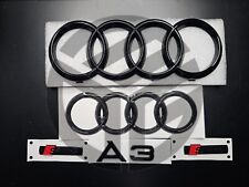 Audi gloss black for sale  Shipping to Ireland