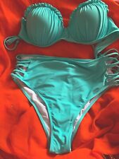 Turquoise bikini shein for sale  GILLINGHAM
