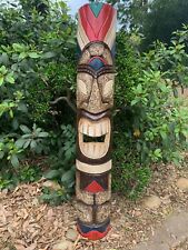 Tiki totem tahitian for sale  Shipping to Ireland