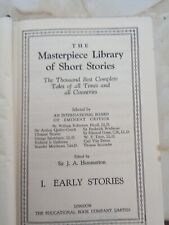 Books vintage masterpiece for sale  BUDE
