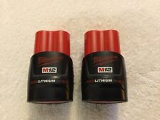 milwaukee m12 batteries for sale  Sidney