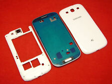 Samsung GALAXY s3 i9300 chassis COVER DISPLAY LCD COVER POSTERIORE CORNICE MIDDLE FRAME usato  Spedire a Italy