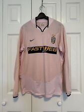 Nike Juventus 2003/04 Visitante Manga Larga Fútbol Camiseta Camiseta Kit Hombres Talla M segunda mano  Embacar hacia Argentina