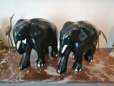 éléphants plâtres année d'occasion  Saint-Privat-des-Vieux