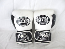 Guantes de entrenamiento de boxeo MMA PBS Pro blancos segunda mano  Embacar hacia Argentina