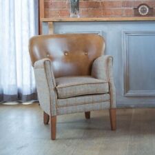 vintage leather armchair for sale  NORTHAMPTON