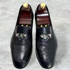 Usado, Mocasines Hermes Collier de Chien 44 US10 negros para hombre accesorio auténtico segunda mano  Embacar hacia Mexico