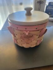 Longaberger 2006 Horizon Hope Basket Breast Cancer Awareness Round Lid for sale  Shipping to South Africa