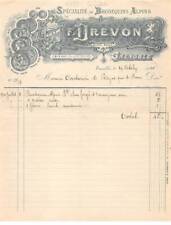 Invoice.am24480.grenoble.1910. d'occasion  Expédié en Belgium