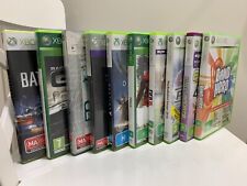 Pacote de jogos Xbox 360 PAL lote em massa de 10 jogos ação aventura tiro esportes comprar usado  Enviando para Brazil