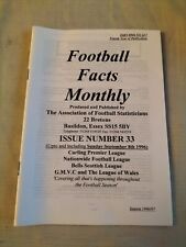 1996 football facts for sale  BARNSLEY