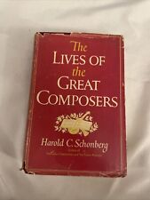 As vidas dos grandes compositores por Harold C. Schonberg direitos autorais 1970 comprar usado  Enviando para Brazil