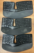 Lot of 3 x Microsoft Sculpt Wireless Ergonomic Keyboard 1559 L5V-00001 - AS IS for sale  Shipping to South Africa