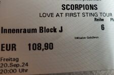 Scorpions frankfurt 2024 gebraucht kaufen  Karlshuld