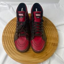 Zapatillas Vans X Marvel SK8-Hi Deadpool negras rojas edición limitada para hombre talla 9,5 segunda mano  Embacar hacia Argentina