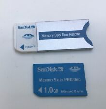 Sandisk pro duo for sale  SHAFTESBURY