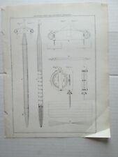 Usado, UM (1) 1855 PESQUISA COSTEIRA, APARELHO DE SONDAGEM MELHORADO EM ALTO MAR  comprar usado  Enviando para Brazil