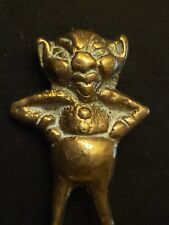Vintage brass pixie for sale  Shipping to Ireland