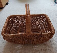 Vintage basket rectangle for sale  GLOUCESTER